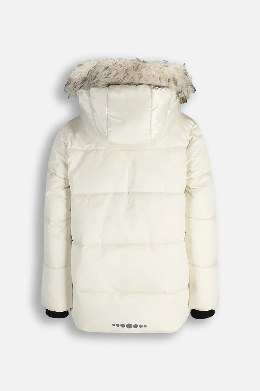 Детская куртка Coccodrillo цвет бежевый OUTERWEAR GIRL JUNIOR
