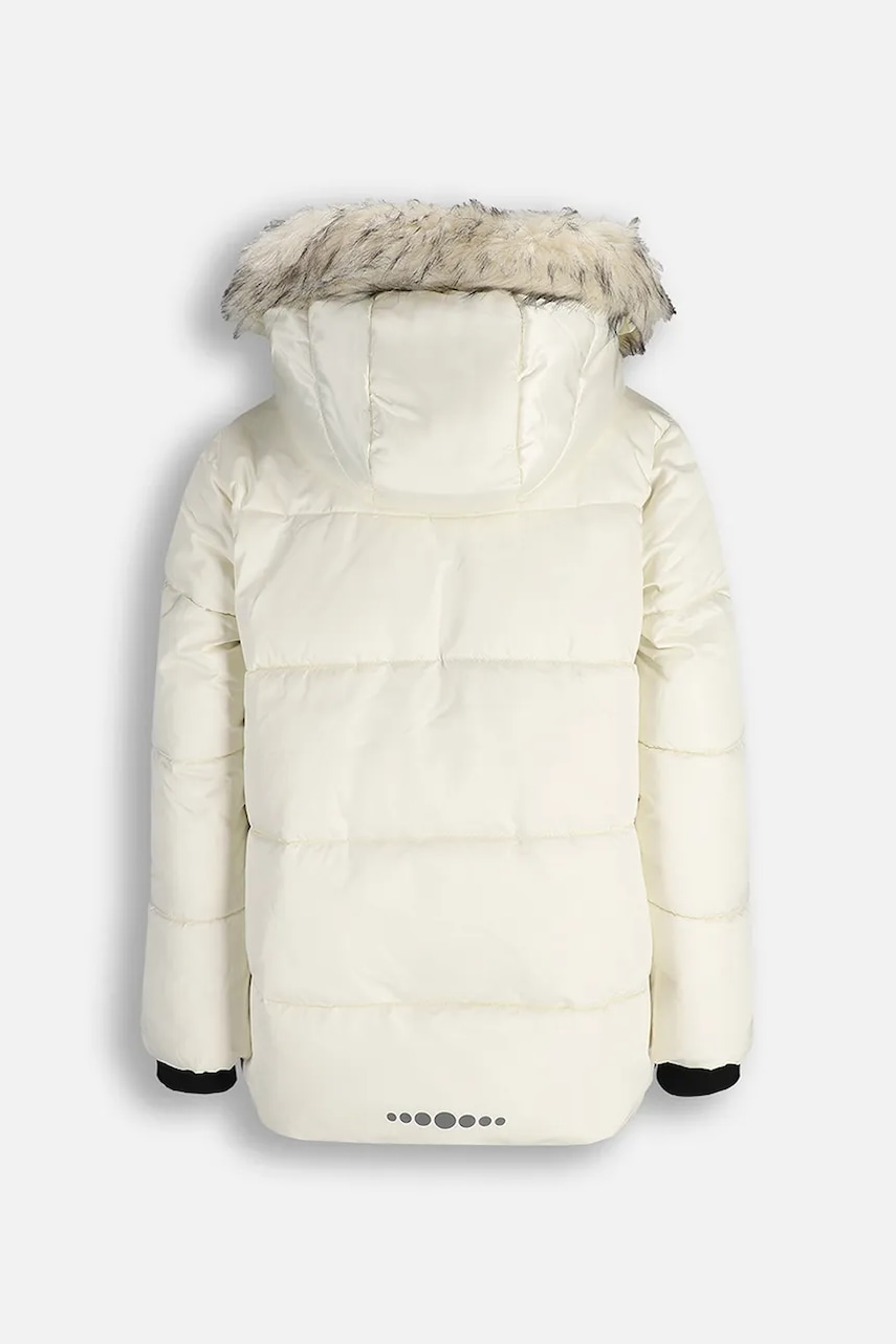 Детская куртка Coccodrillo цвет бежевый OUTERWEAR GIRL JUNIOR Детская куртка Coccodrillo цвет бежевый OUTERWEAR GIRL JUNIOR