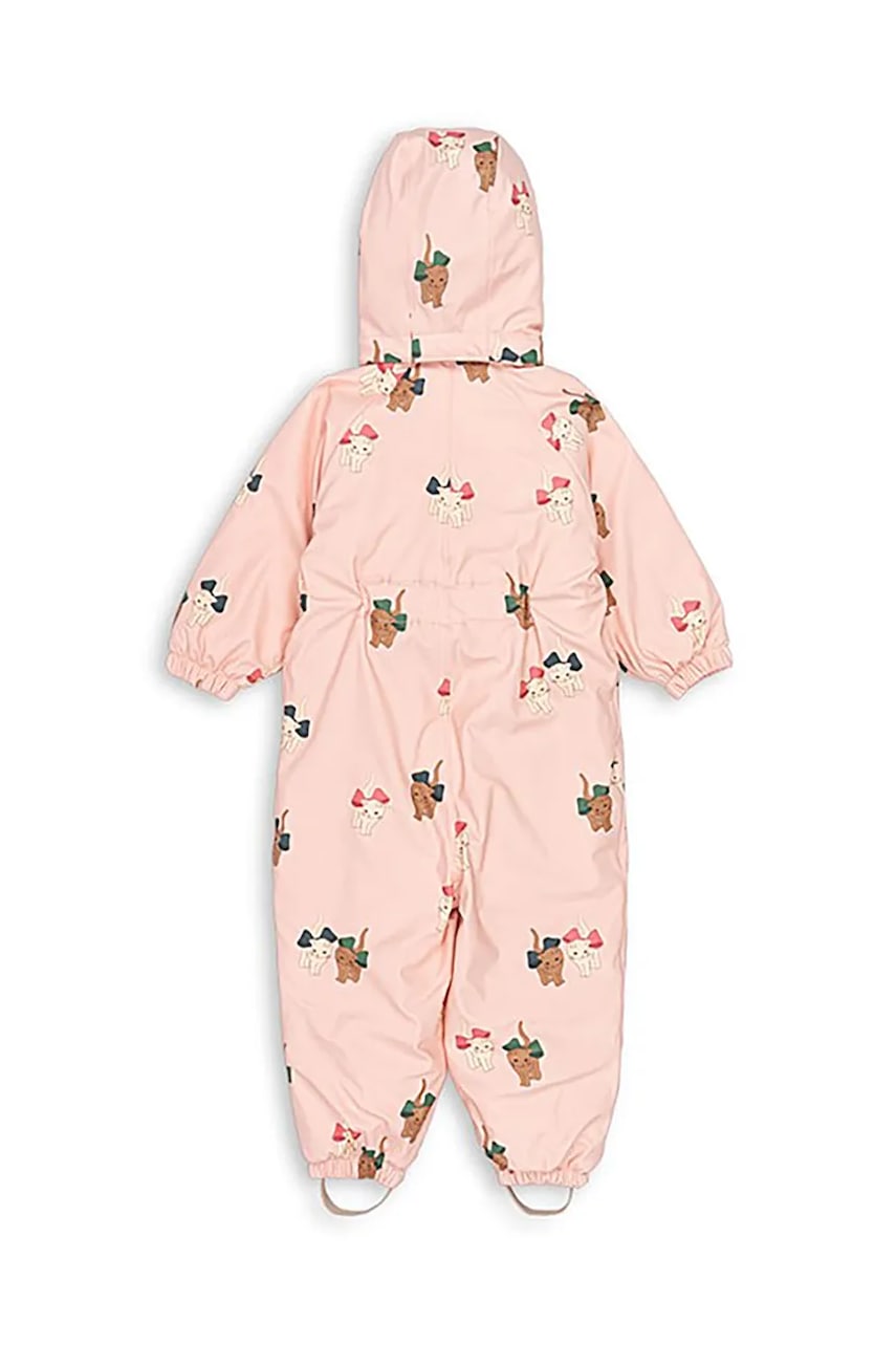 Дитячий комбінезон Konges Sløjd RAIN SNOWSUIT колір рожевий KS104477 Дитячий комбінезон Konges Sløjd RAIN SNOWSUIT колір рожевий KS104477