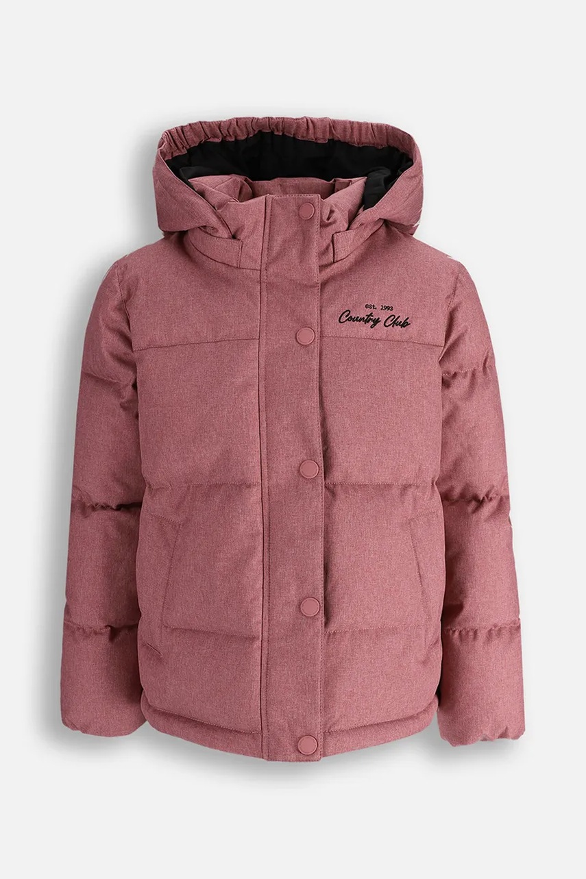 Детская зимняя куртка Coccodrillo цвет розовый OUTERWEAR GIRL JUNIOR
