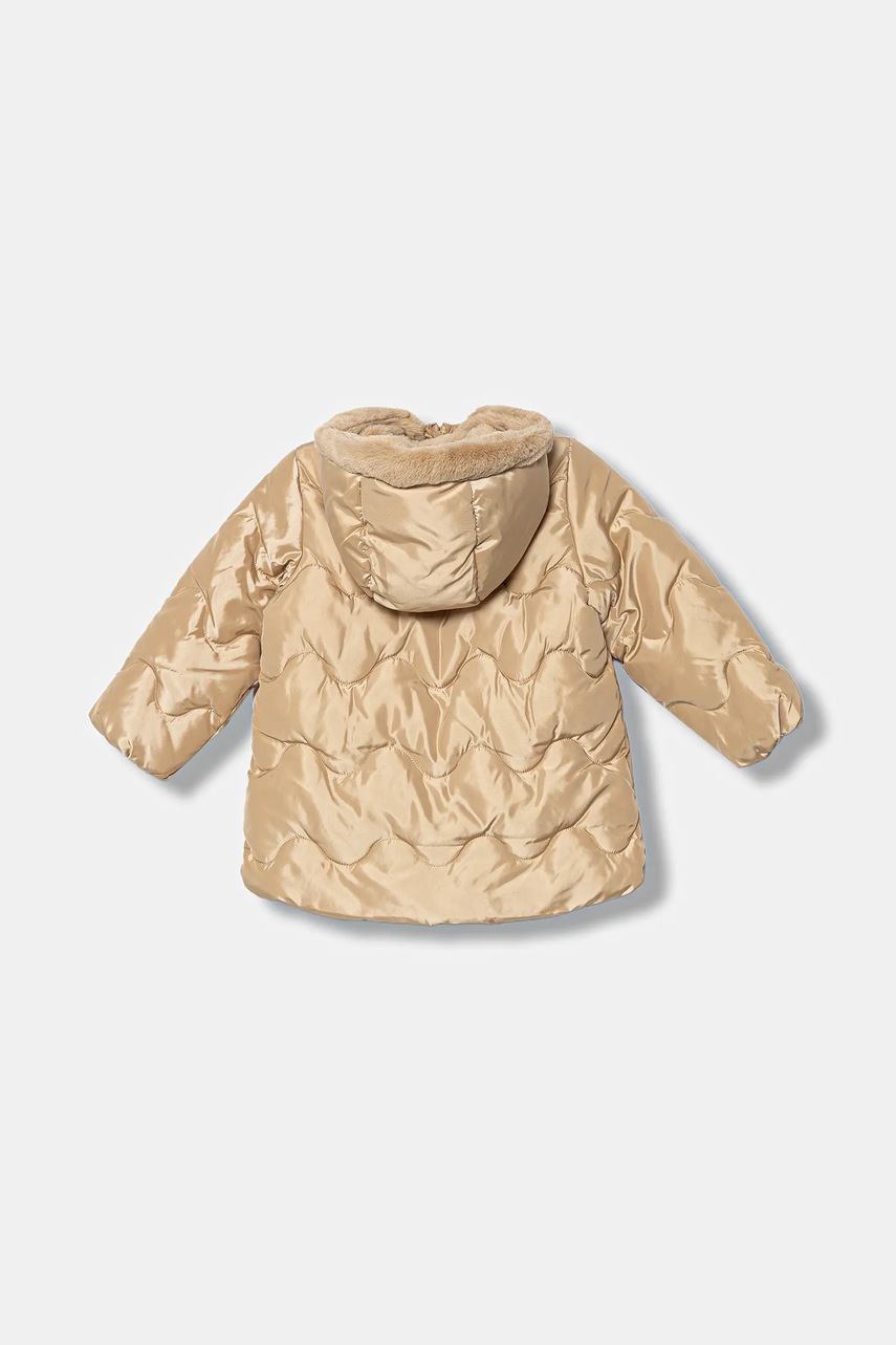 Детская куртка United Colors of Benetton цвет бежевый 2SVKGN045