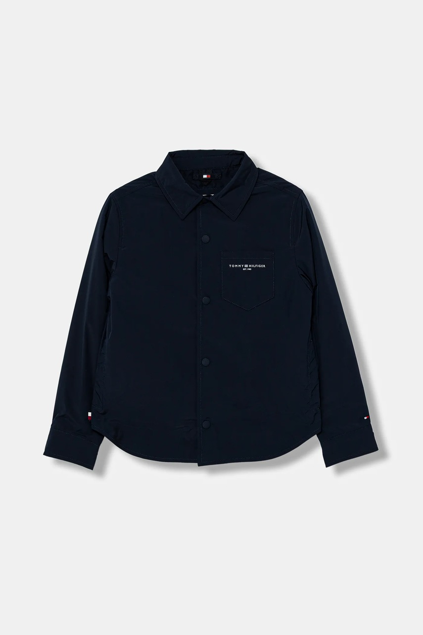 Детская куртка Tommy Hilfiger цвет синий KS0KS00644