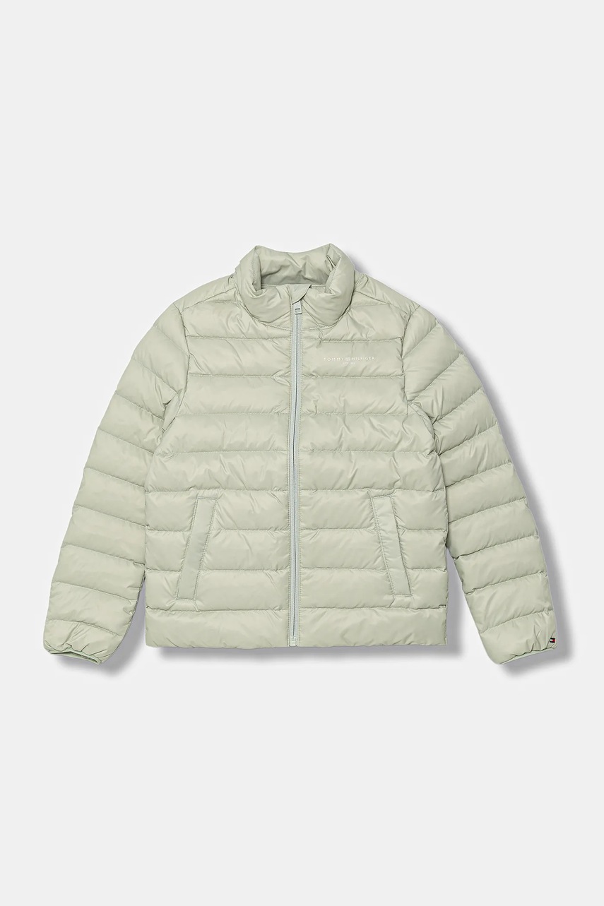 Детская куртка Tommy Hilfiger цвет бирюзовый KS0KS00652