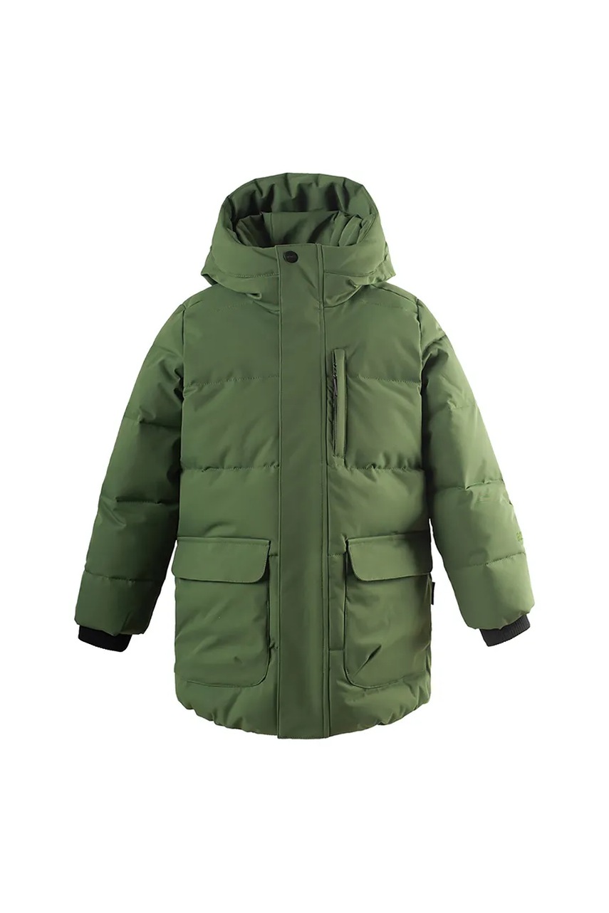 Дитяча куртка Gosoaky TIGER EYE колір зелений 252.9.1.506
