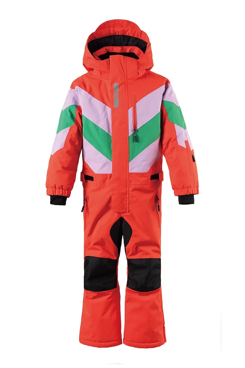 Gosoaky costum de schi pentru copii LAZY LAMA culoarea portocaliu, 252.9.1.732