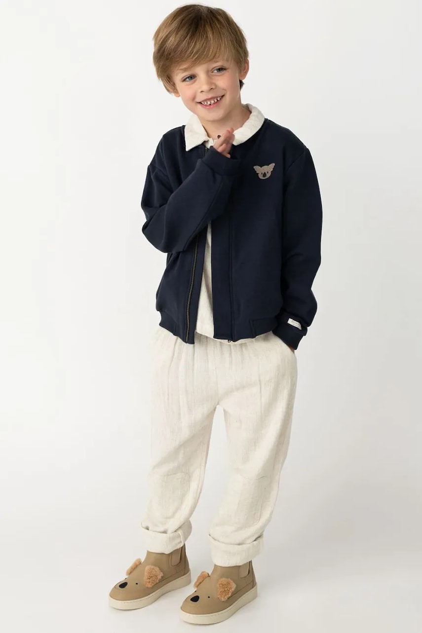 Donsje geacă bomber culoarea bleumarin, 4100802