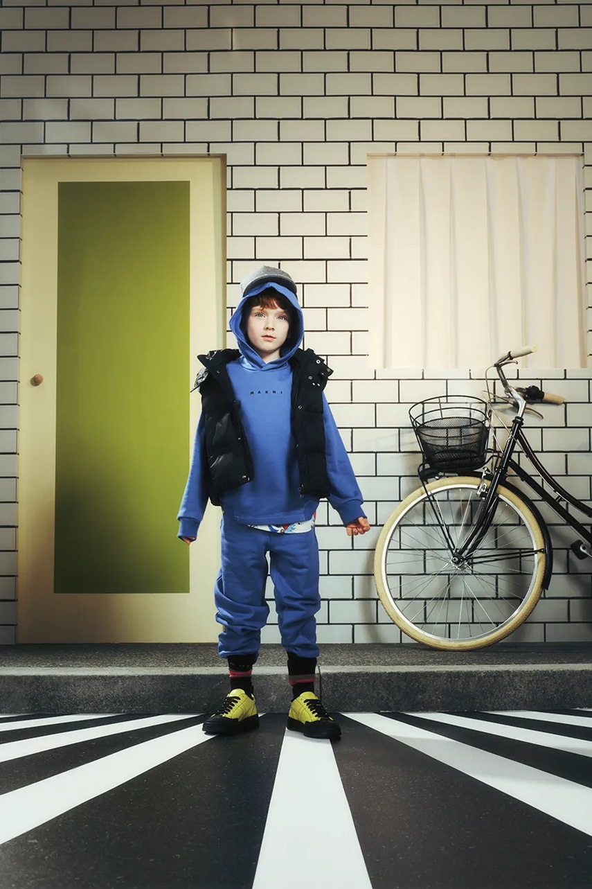 Dětská vesta Marni MJ166U JACKET (obrázek 6)