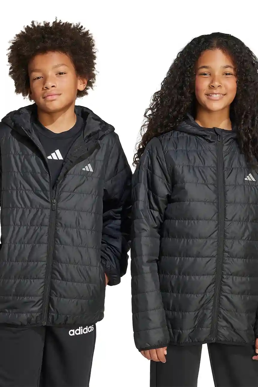 adidas geacă copii culoarea negru, JL7444