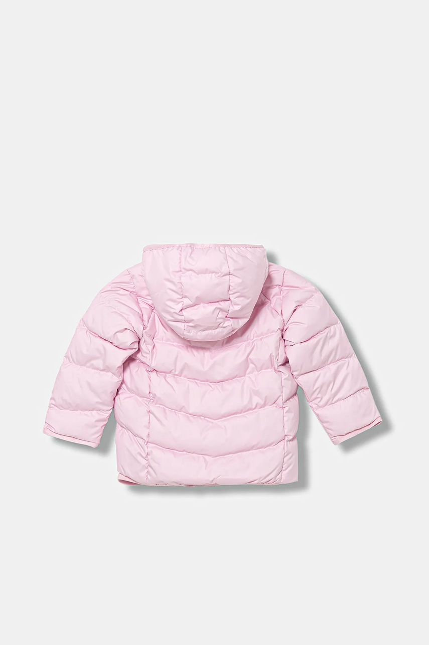 Детская пуховая куртка adidas Originals цвет розовый JY1133
