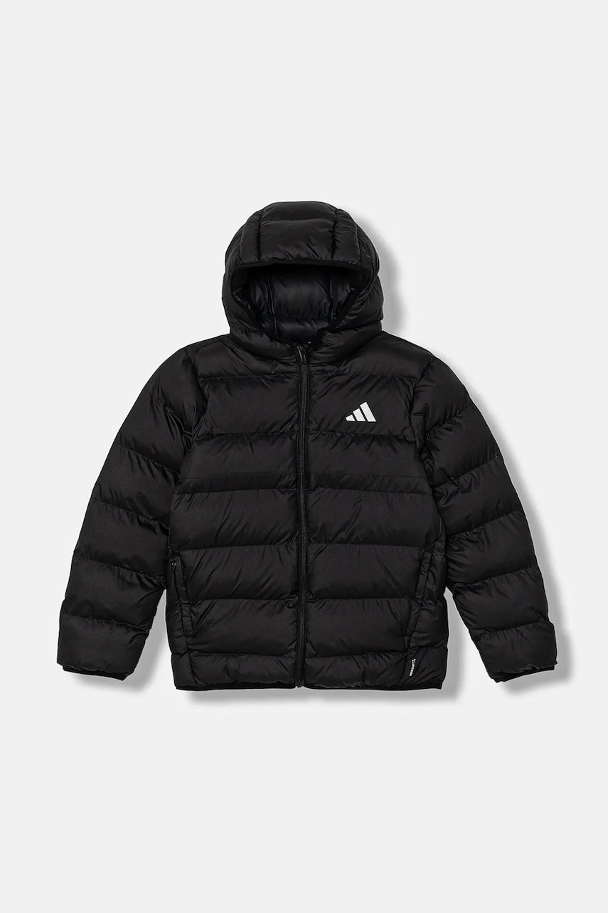 Детская куртка adidas цвет чёрный JL7430 Детская куртка adidas цвет чёрный JL7430