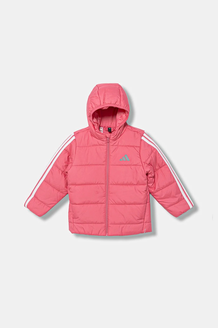 Детская куртка adidas цвет розовый JL9049 Детская куртка adidas цвет розовый JL9049