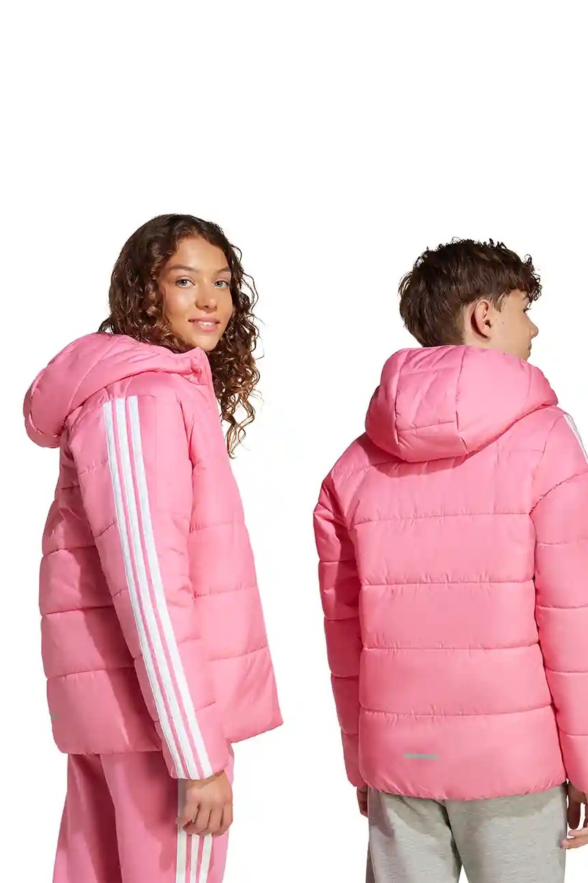 Детская куртка adidas цвет розовый JW2444