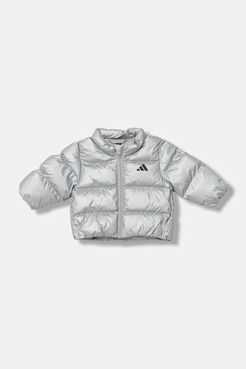 adidas geacă copii culoarea argintiu, JM8870