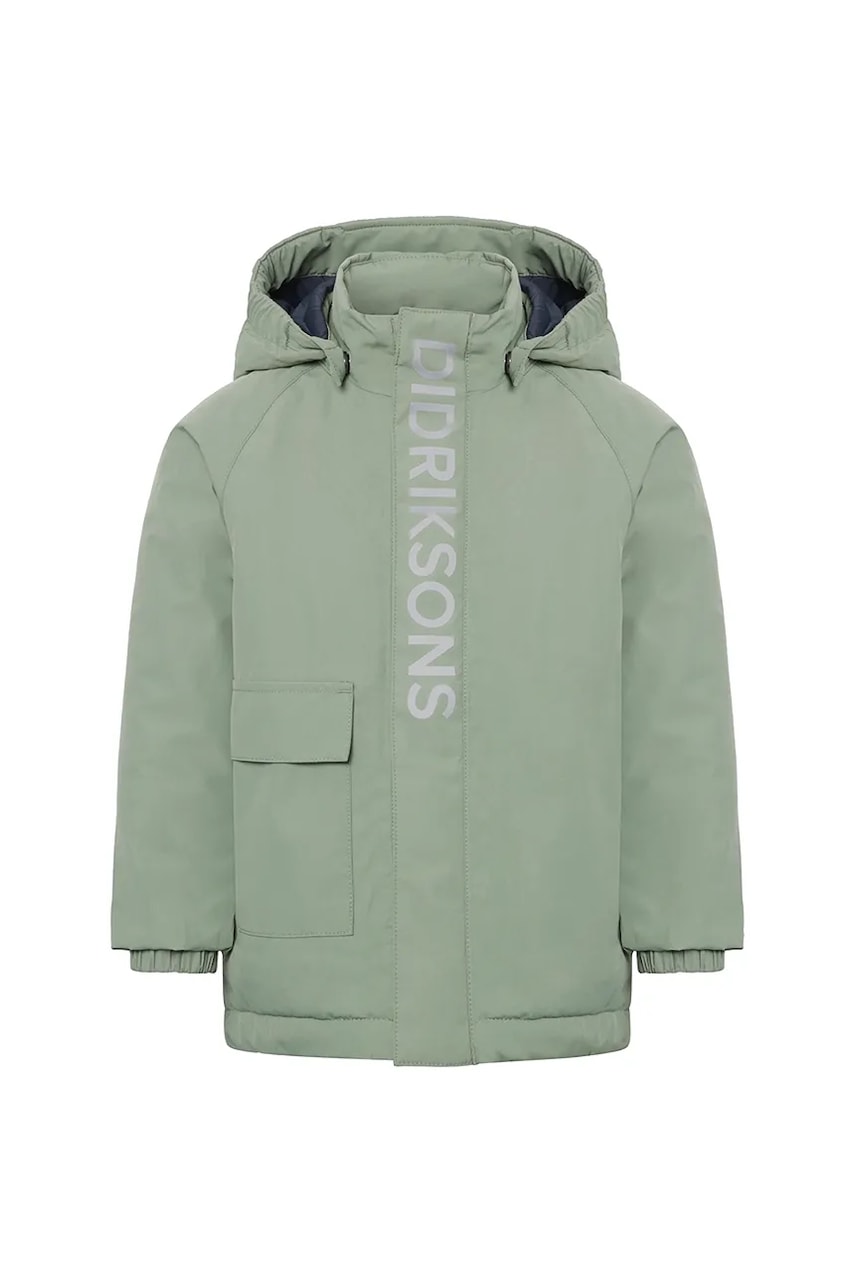 Куртка Didriksons TALVI KIDS JKT цвет зелёный 505474 Куртка Didriksons TALVI KIDS JKT цвет зелёный 505474