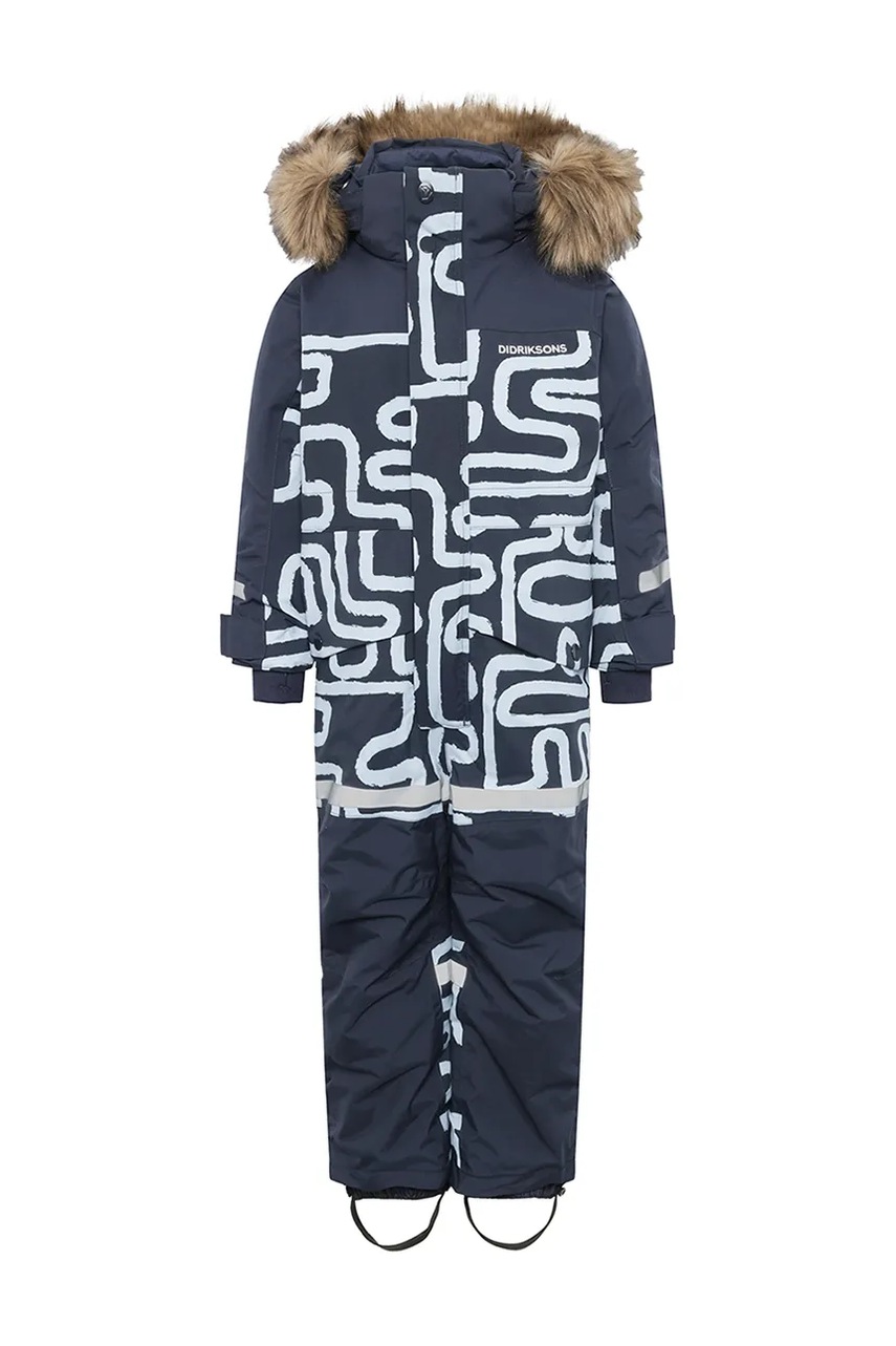 Детский зимний комбинезон Didriksons BJÄRVEN PR K COV 2 цвет синий 505845