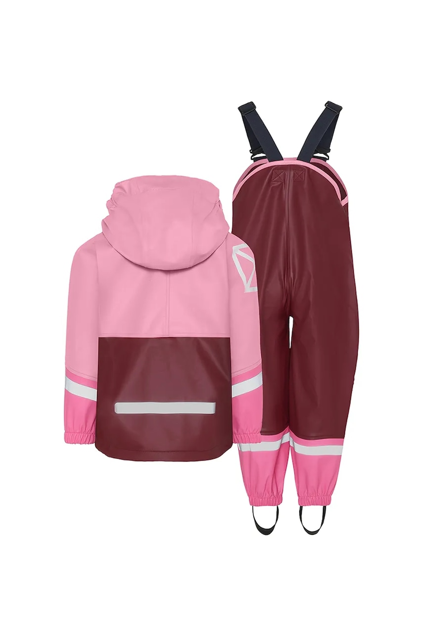 Куртка Didriksons WATERMAN KIDS SET 12 цвет бордовый 505943 Куртка Didriksons WATERMAN KIDS SET 12 цвет бордовый 505943