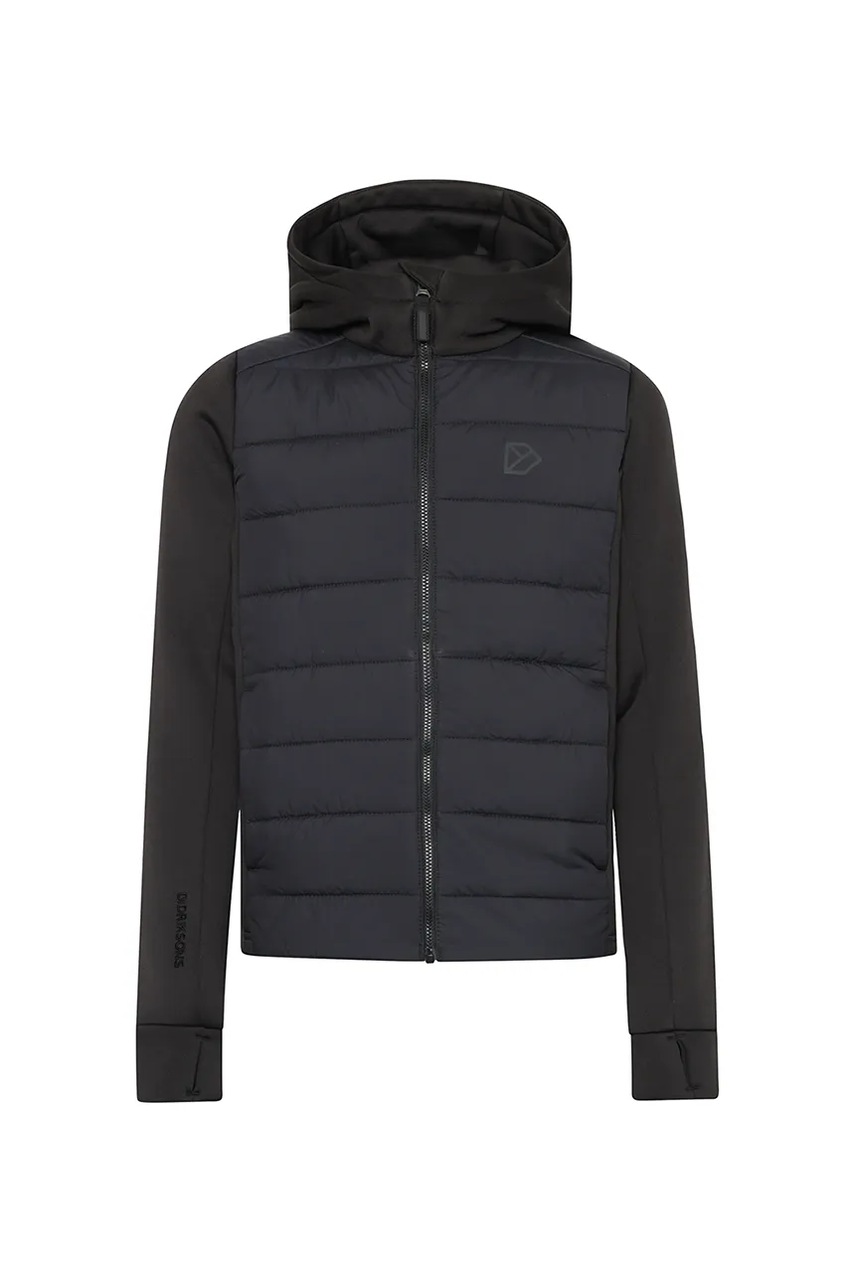 Куртка Didriksons KAPRIS KIDS FZ 3 колір чорний 505956