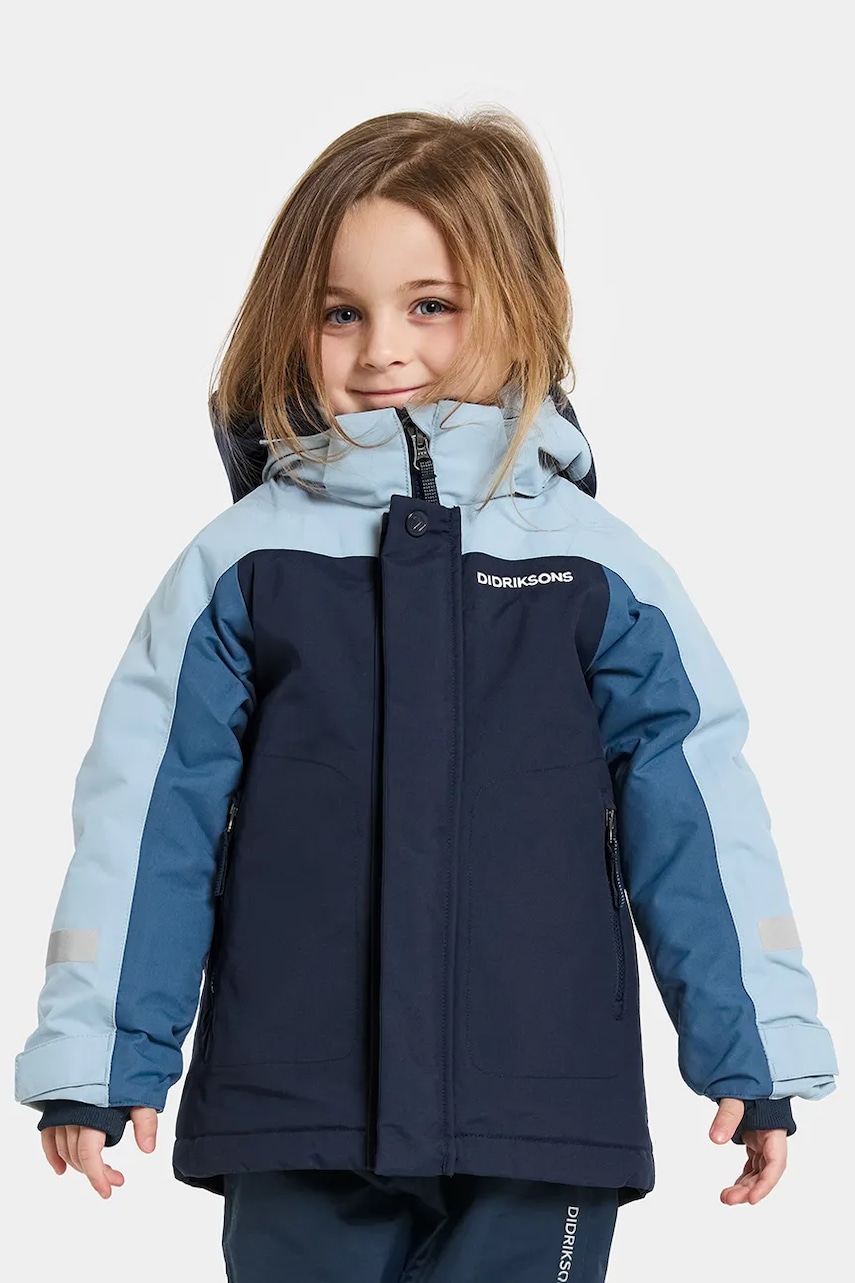 Didriksons geacă copii NEPTUN KIDS JKT 4 culoarea bleumarin, 505985