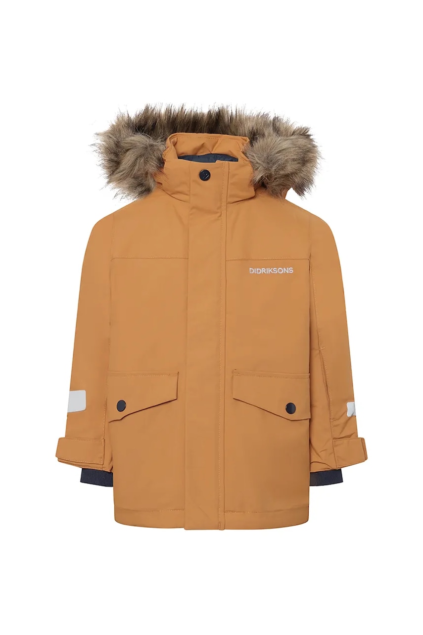 Детская куртка Didriksons BJÄRVEN KIDS PARKA 4 цвет коричневый 505991 Детская куртка Didriksons BJÄRVEN KIDS PARKA 4 цвет коричневый 505991