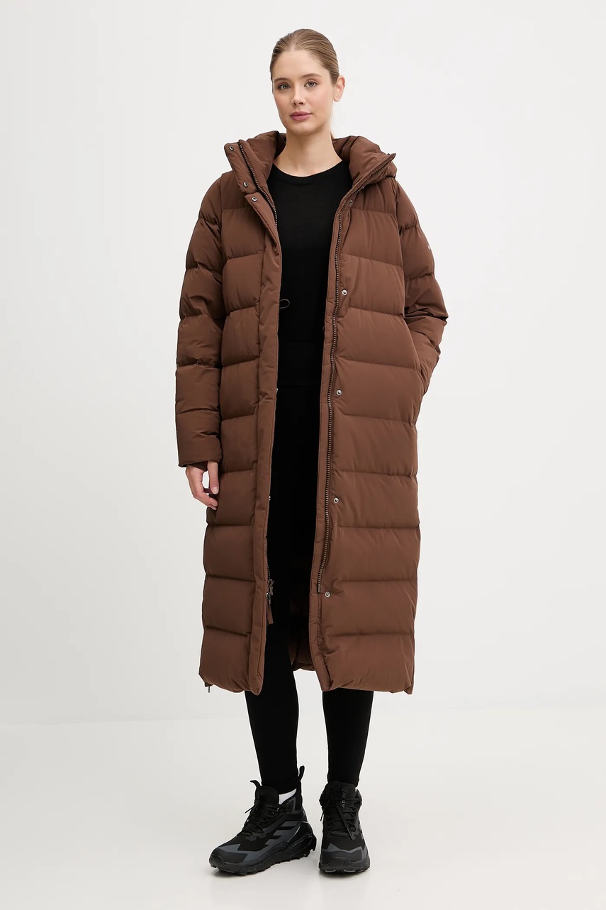Пуховая куртка Columbia Amaze Puff цвет коричневый зимняя 2134894