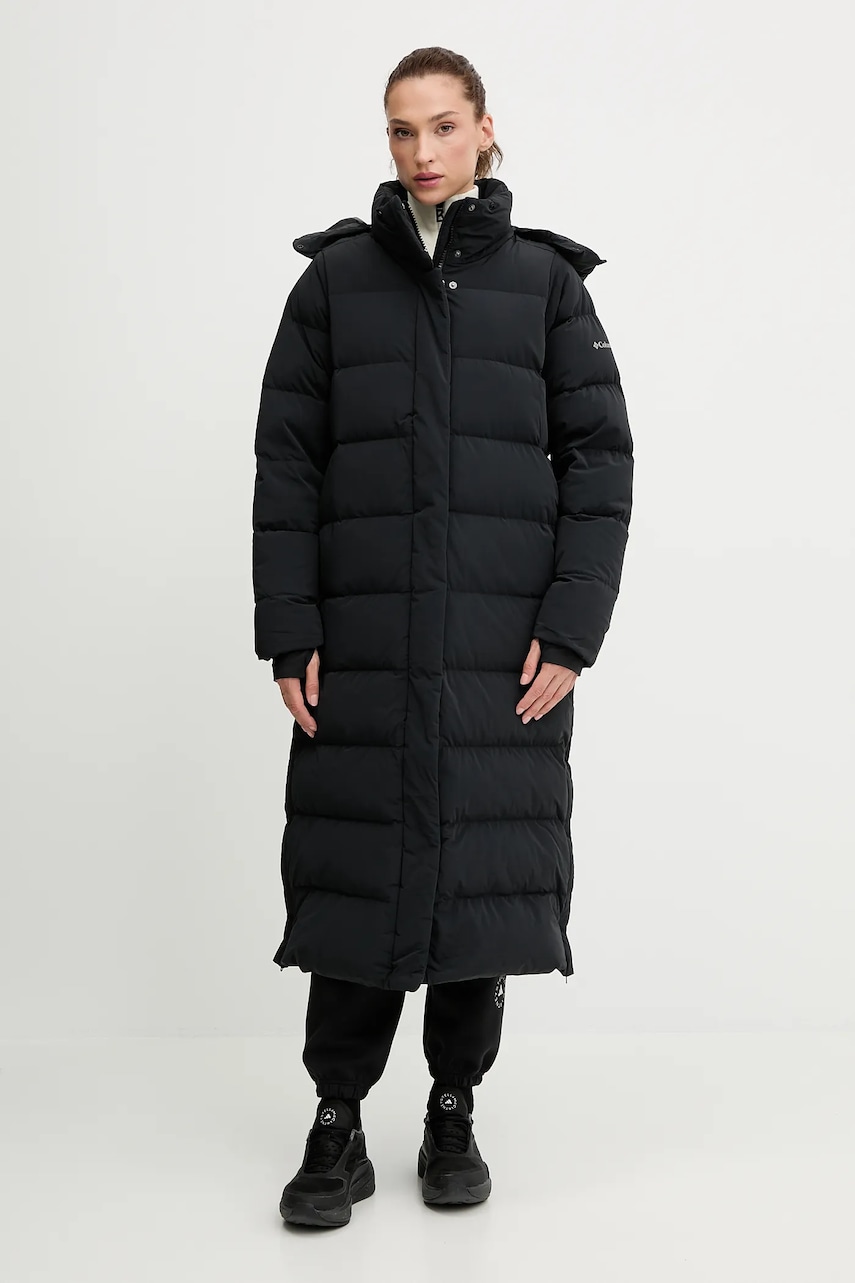 Columbia geacă de puf Amaze Puff culoarea negru, de iarnă, 2134894