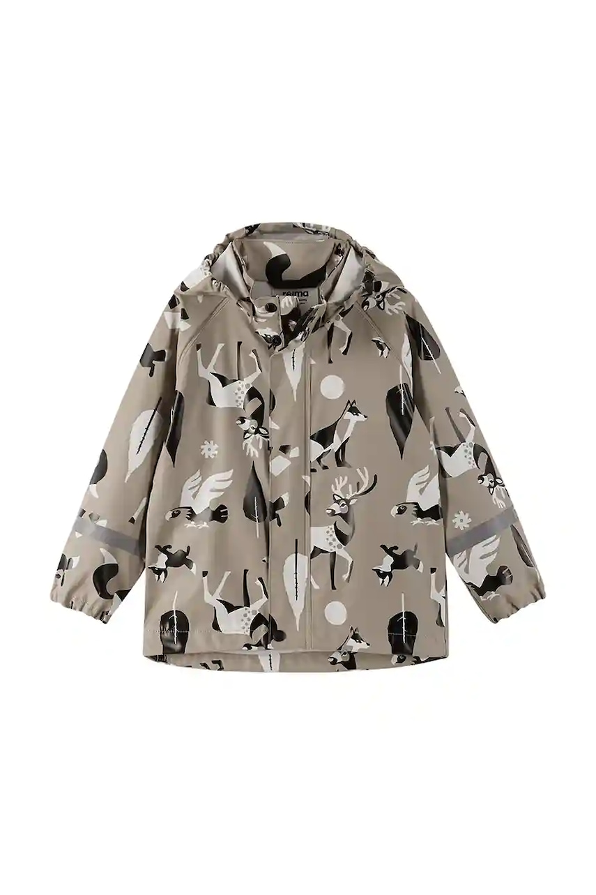 Reima geacă copii Vesi culoarea bej, 5100025A