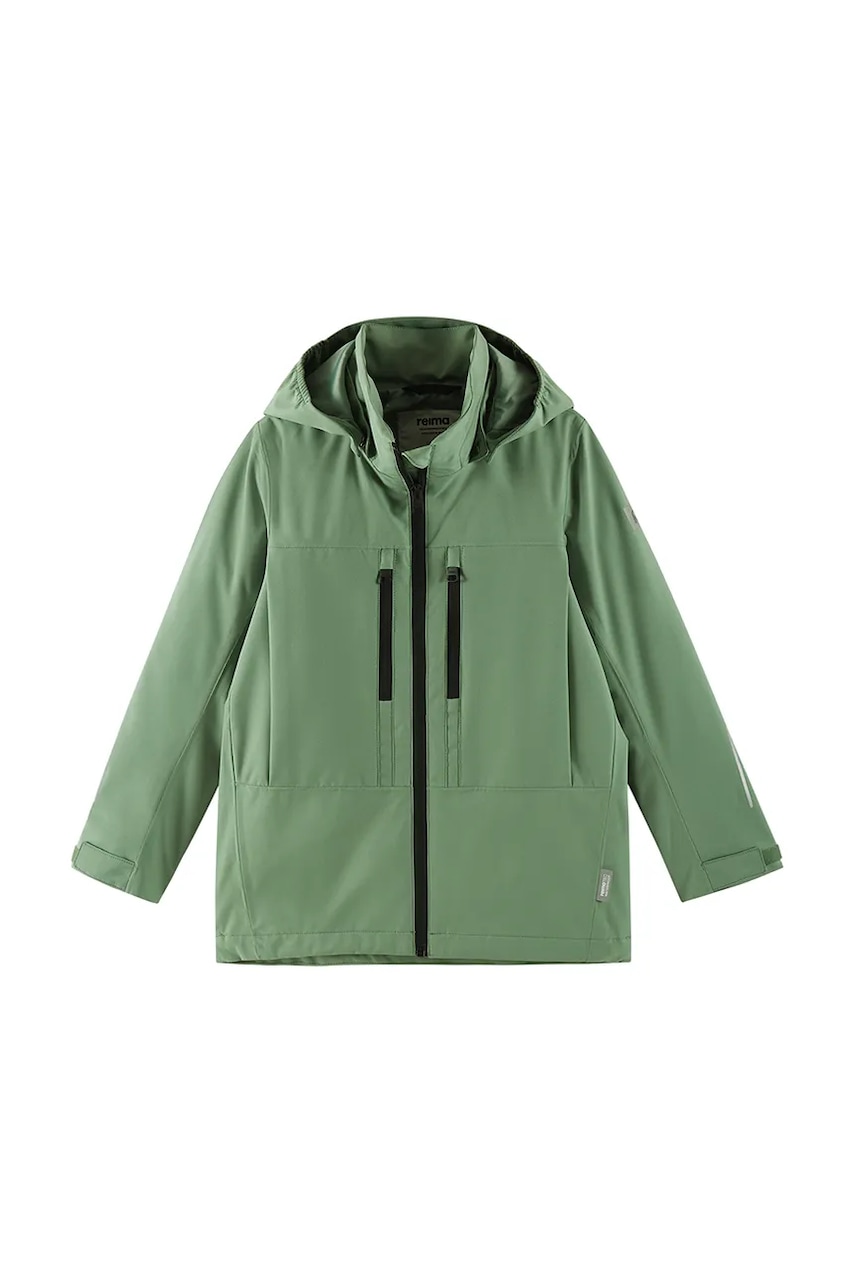 Reima geacă copii Saarela culoarea verde, 5100407A