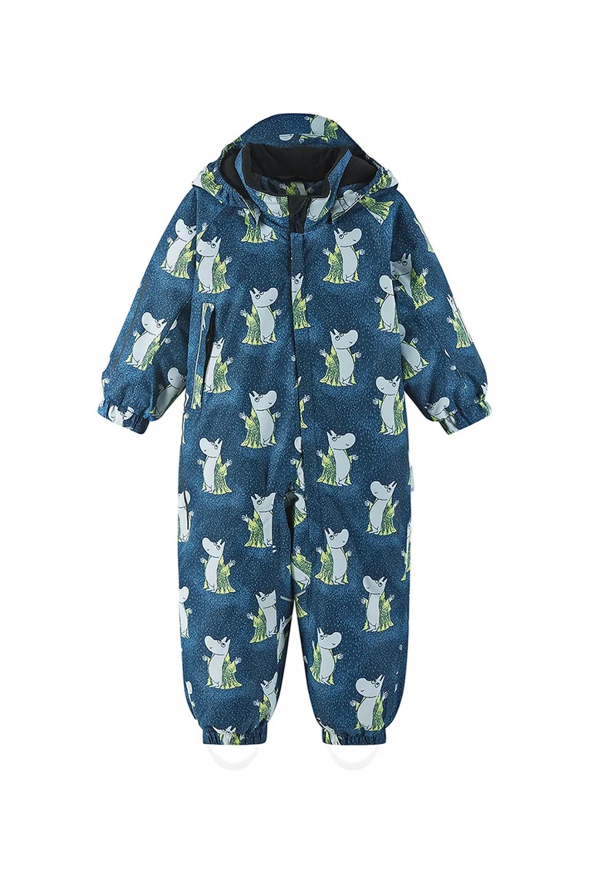 Детский комбинезон Reima Moomin Lyster цвет зелёный 5100011D Детский комбинезон Reima Moomin Lyster цвет зелёный 5100011D