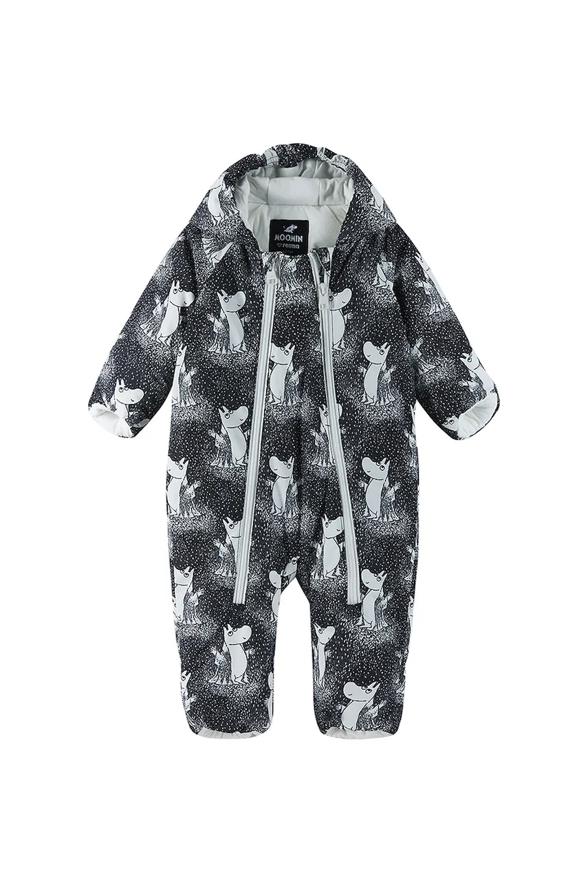 Reima combinezon bebe Moomin Knytte culoarea gri, 5100079C