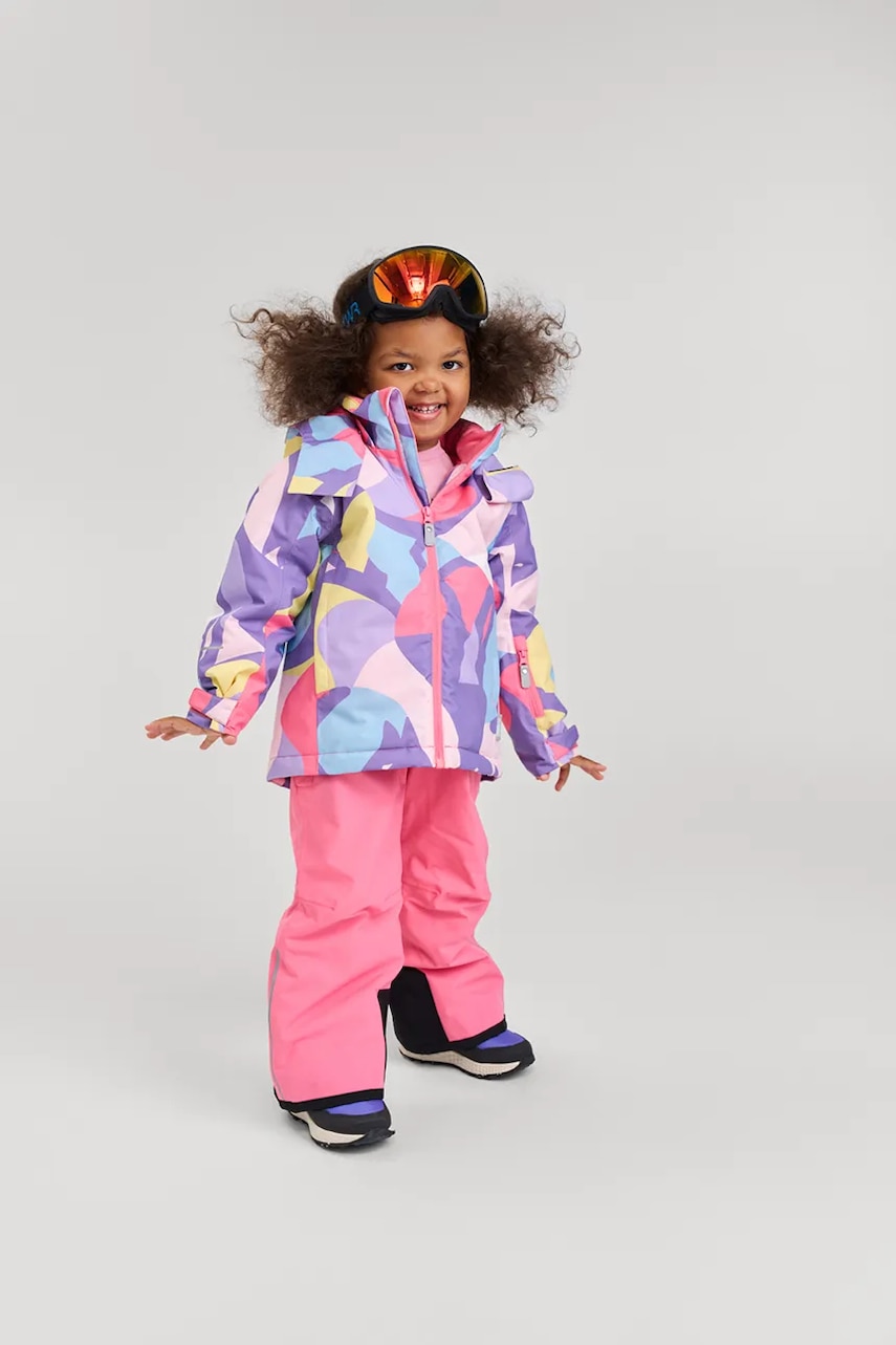 Reima geacă copii Palsi culoarea violet, 5100356B