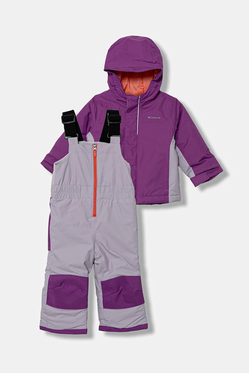 Columbia geacă și salopetă pentru bebeluși Buga culoarea violet, 2134063