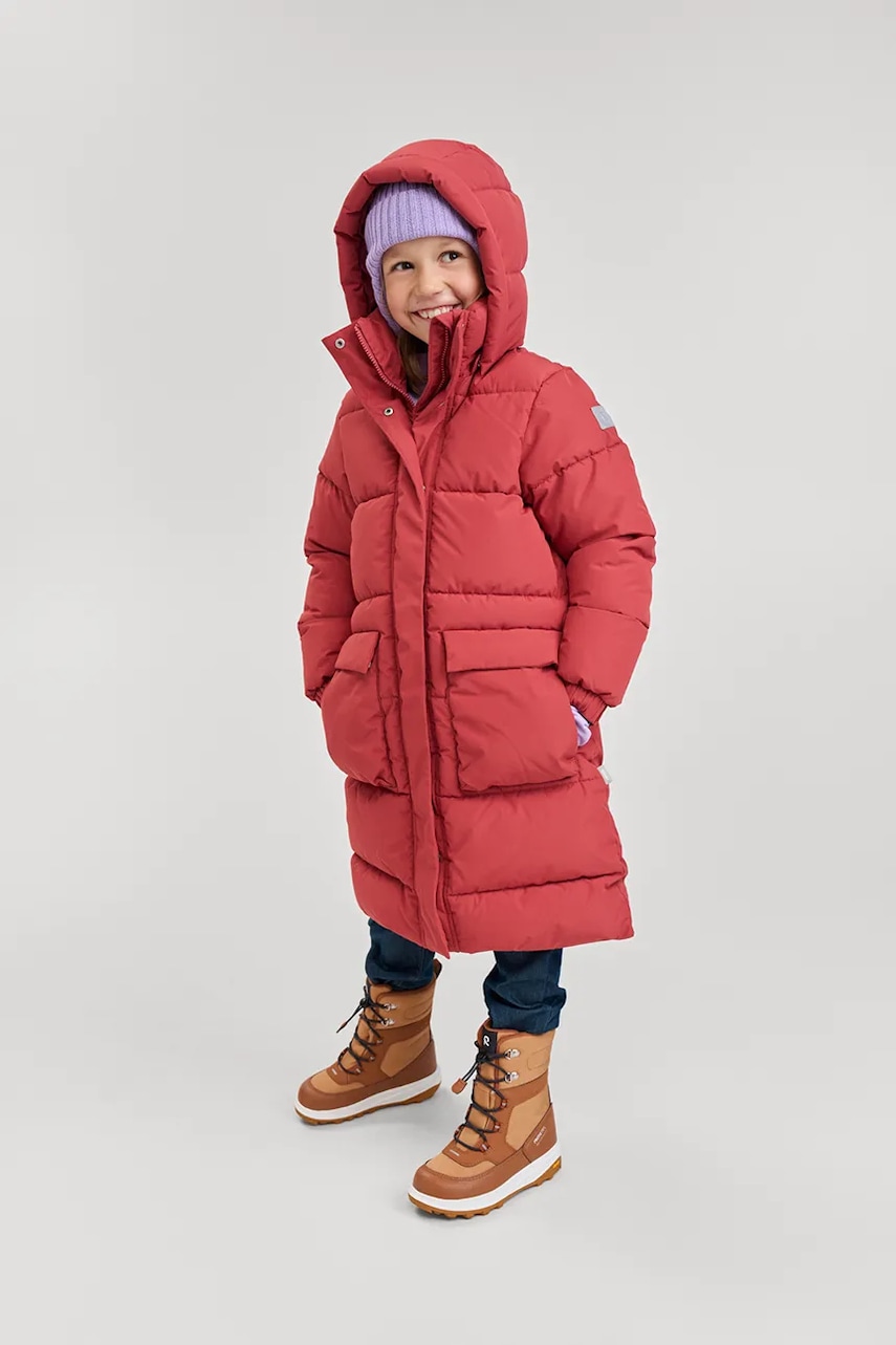 Reima geacă copii Kumpula culoarea roz, 5100361A