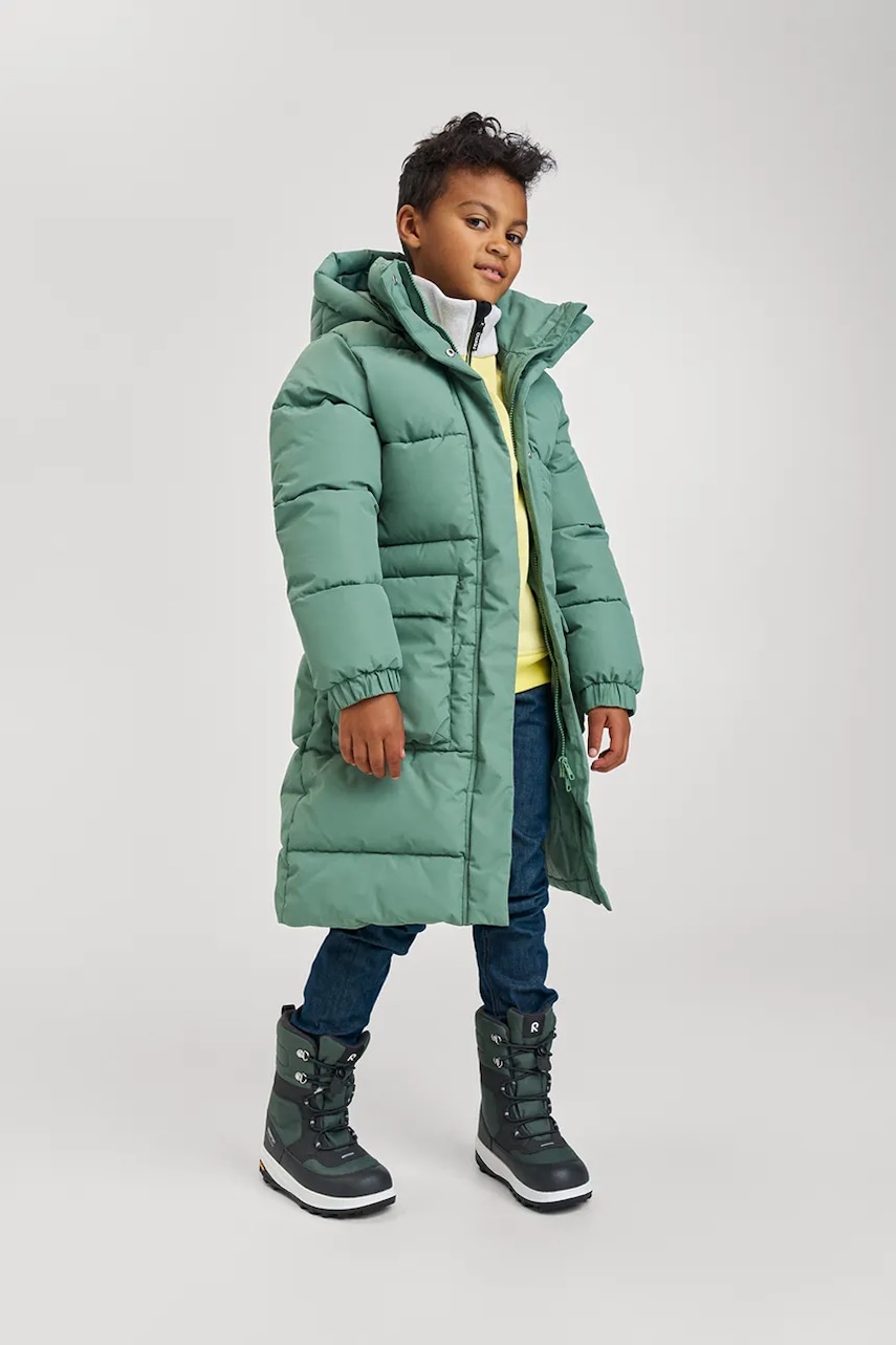 Reima geacă copii Kumpula culoarea verde, 5100361A