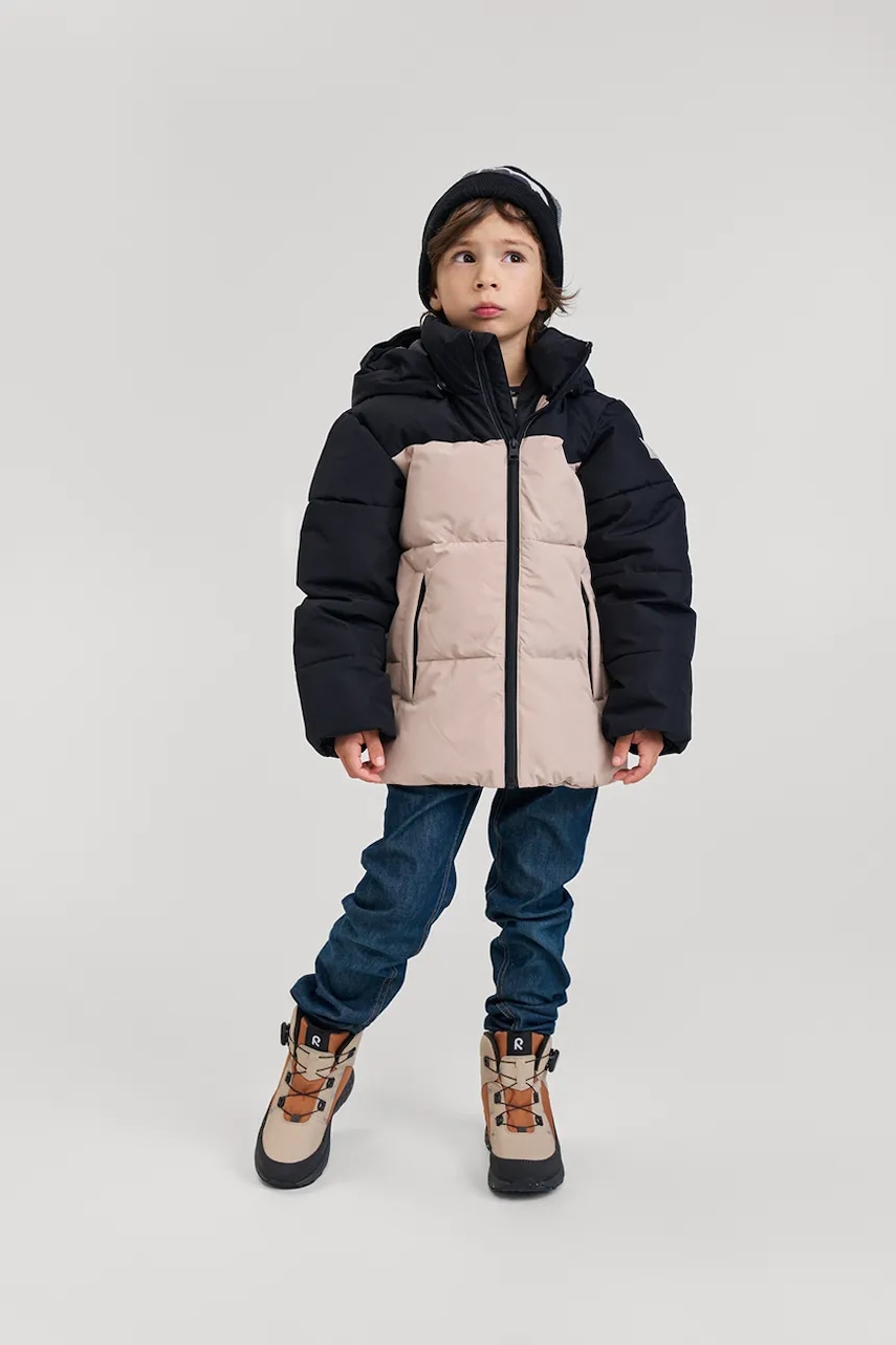 Reima geacă copii Tenhola culoarea bej, 5100403A