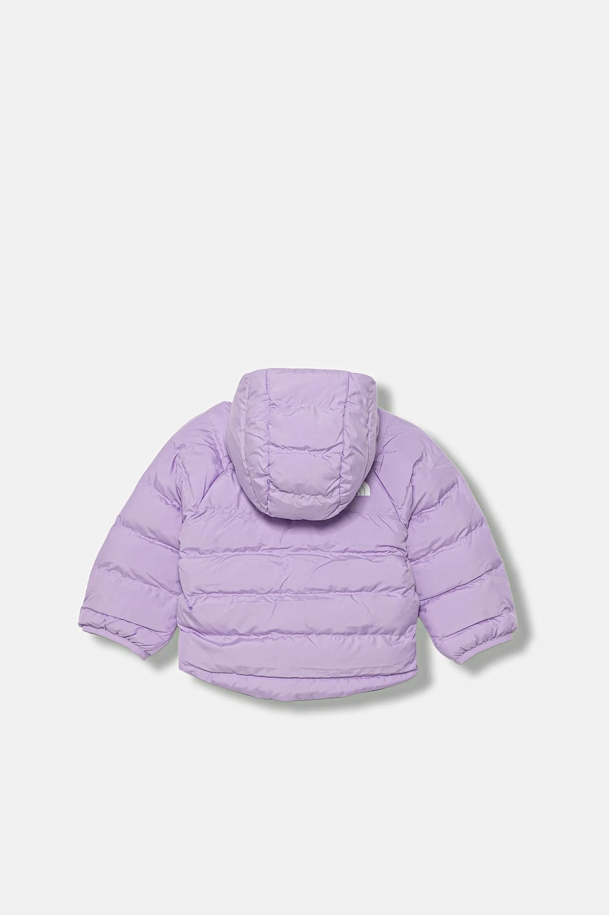 Obojstranná detská bunda The North Face BABY REVERSIBLE PERRITO HOODED JACKET