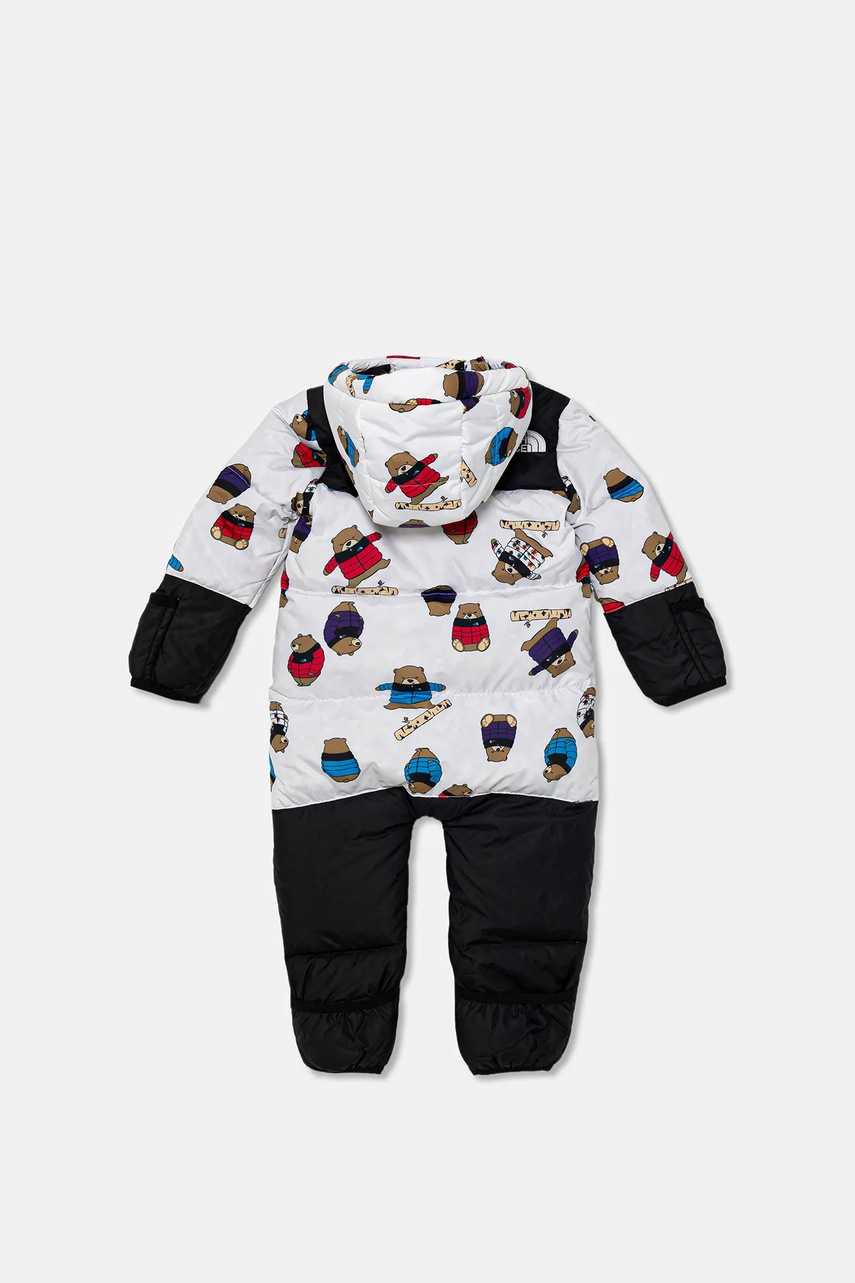 Комбінезон для немовлят The North Face BABY 1996 RETRO NUPTSE ONE PIECE -PRINT колір білий NF0A8CZR2LP1