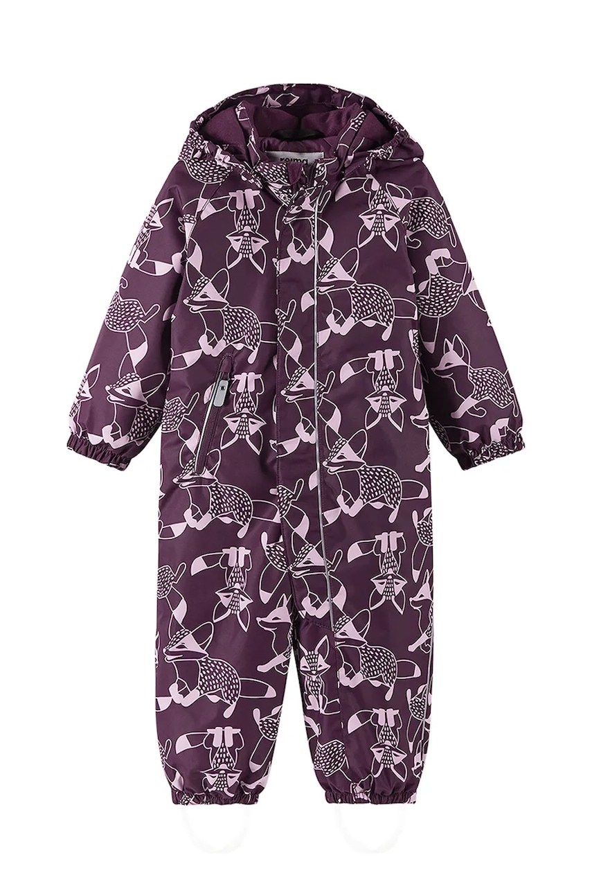 Reima combinezon bebe Puhuri culoarea violet, 5100116B