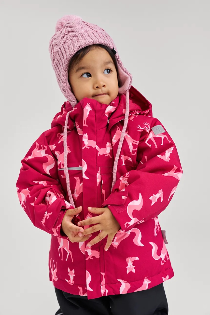 Reima geacă copii Parkkila culoarea roz, 5100396B