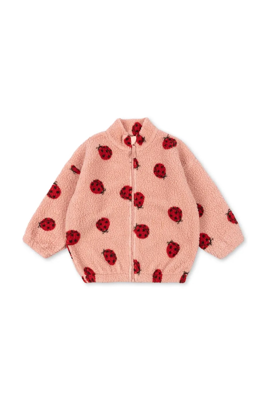 Куртка Konges Sløjd JODY TEDDY JACKET GRS цвет розовый KS103479 Куртка Konges Sløjd JODY TEDDY JACKET GRS цвет розовый KS103479
