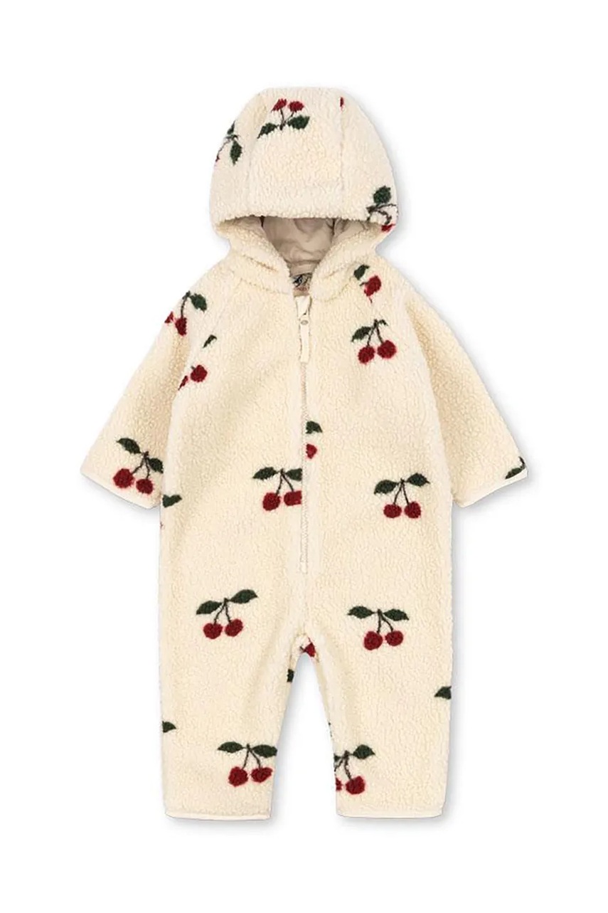 Куртка Konges Sløjd JODY TEDDY ONESIE GRS цвет бежевый KS103480