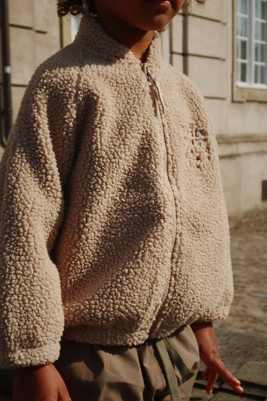 Bunda Konges Sløjd JAZZ TEDDY BOMBER JACKET GRS (obrázek 6)