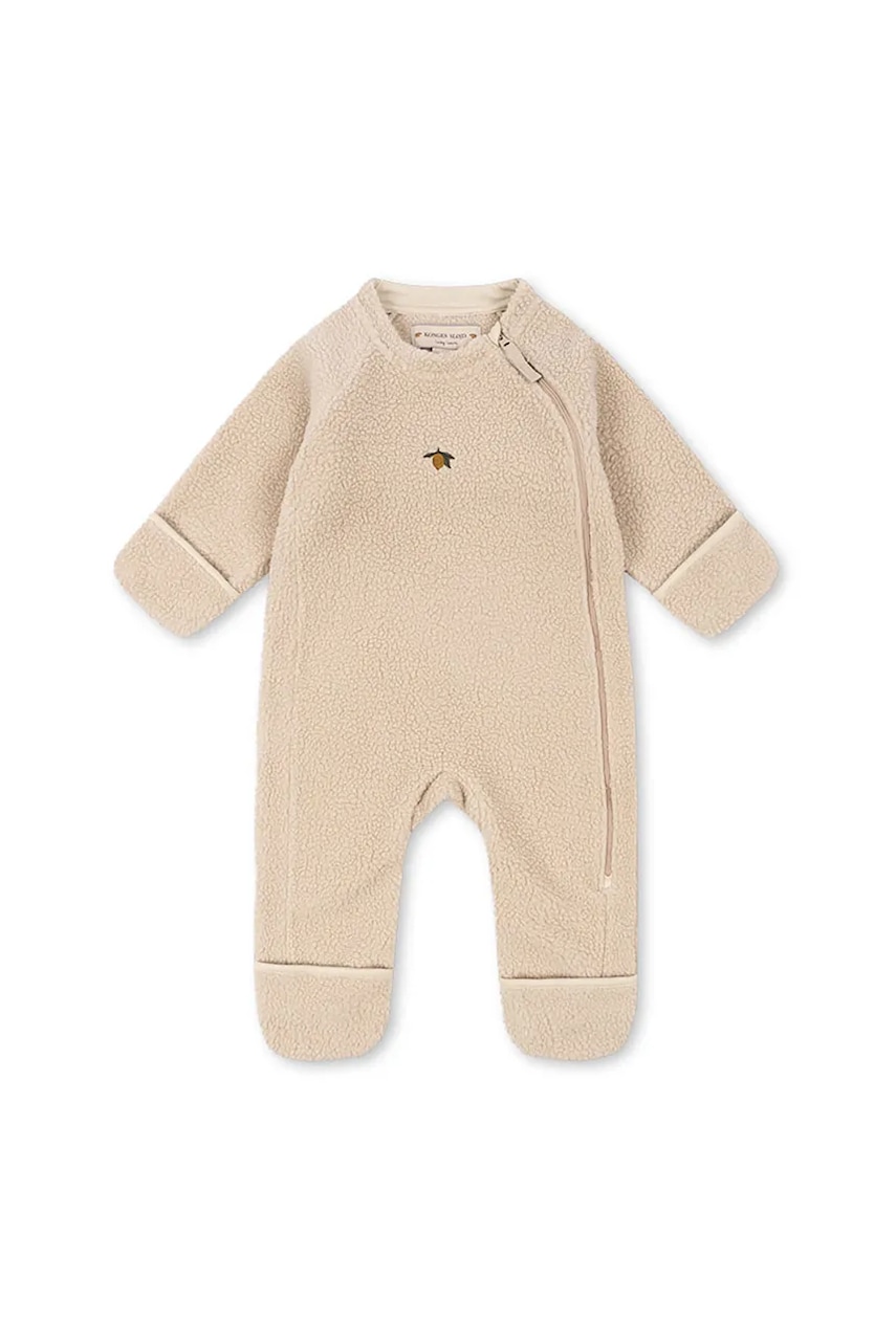 Levně Kojenecký overal Konges Sløjd SAFA ONESIE GRS béžová barva, KS103533