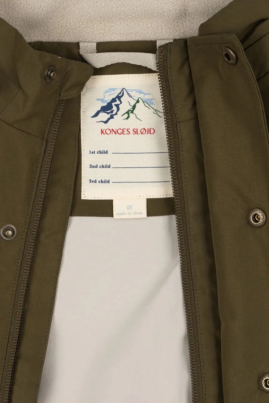 Dětská bunda Konges Sløjd AWARD SHELL JACKET FLEXI SIZE GRS (obrázek 8)