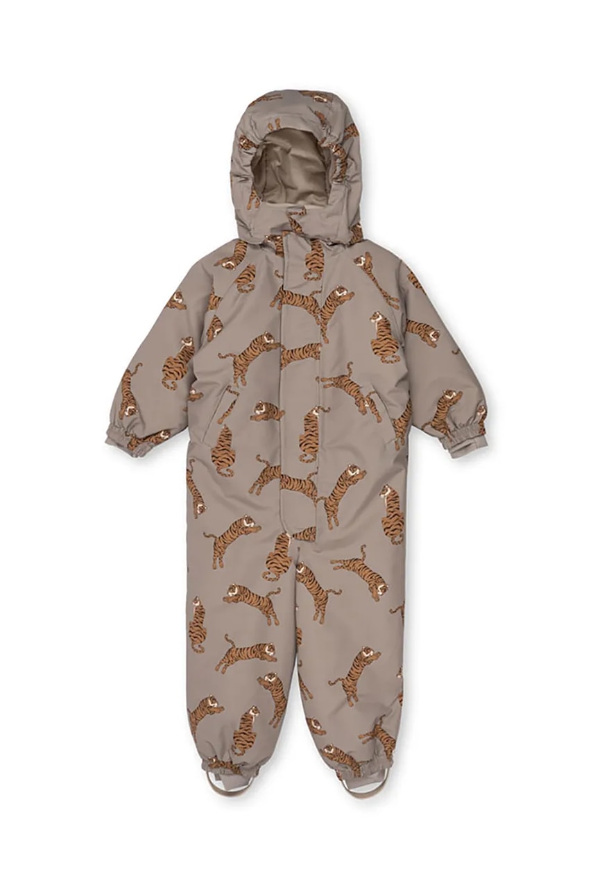 Детский комбинезон Konges Sløjd NOHR SNOWSUIT PRINT цвет зелёный KS103517 Детский комбинезон Konges Sløjd NOHR SNOWSUIT PRINT цвет зелёный KS103517