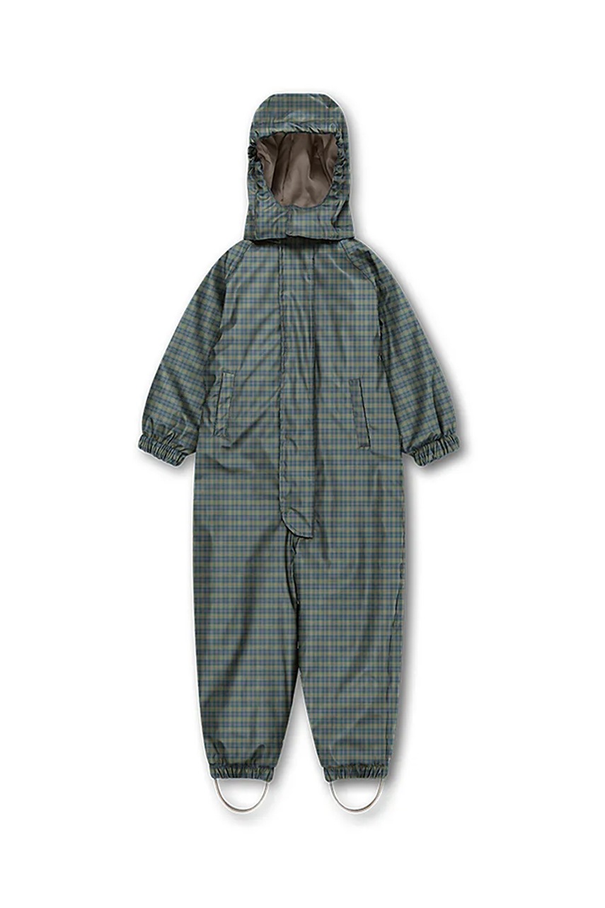 Konges Sløjd salopetă copii RAIN SNOWSUIT culoarea verde, KS103528