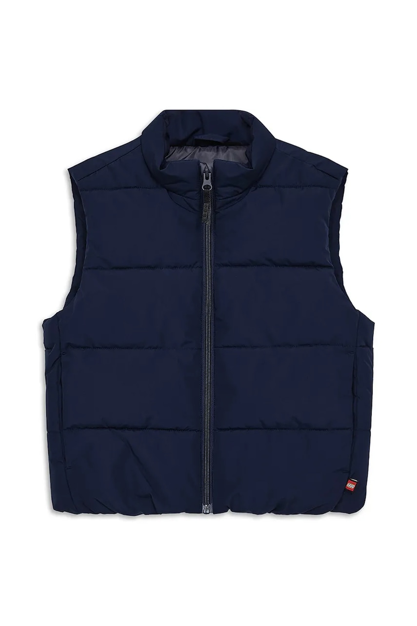 Lego vestă copii LWSAKU 205 culoarea bleumarin, 11010847