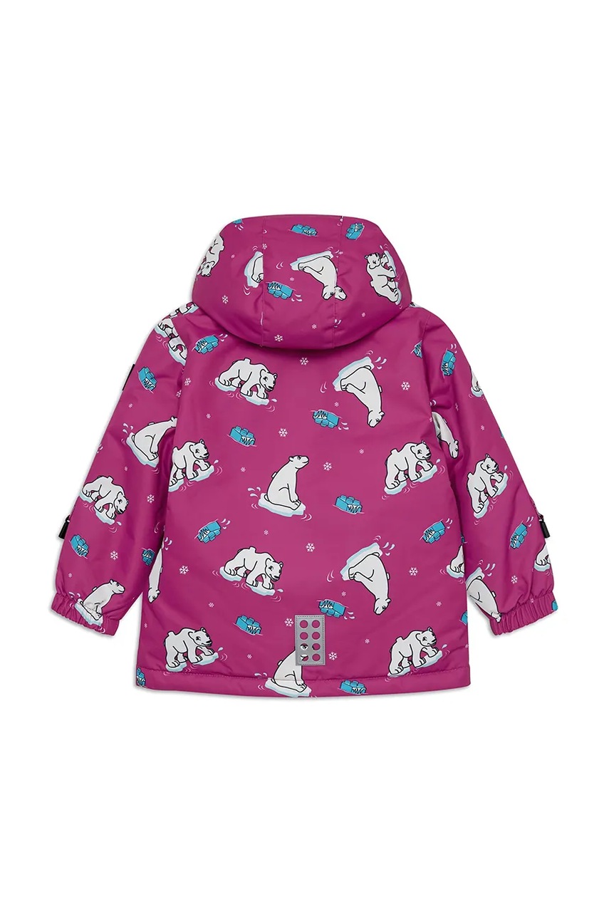 Детская куртка Lego LWJERI 701 цвет розовый 11010977 Детская куртка Lego LWJERI 701 цвет розовый 11010977