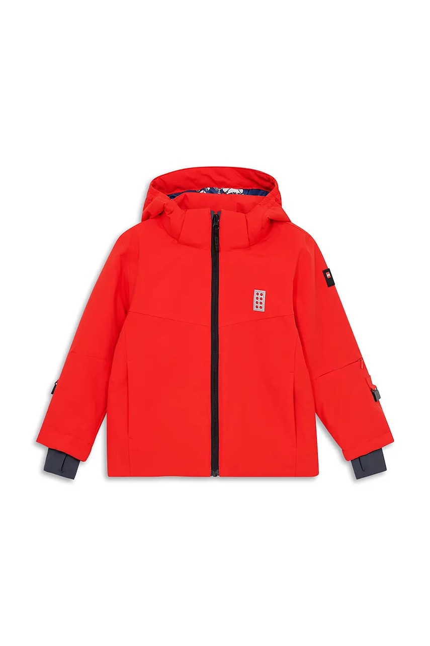 Lego geacă copii LWJAZ 802 culoarea roșu, 11010971