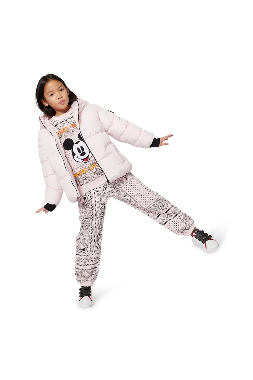 Marc Jacobs geacă copii culoarea roz, W60652