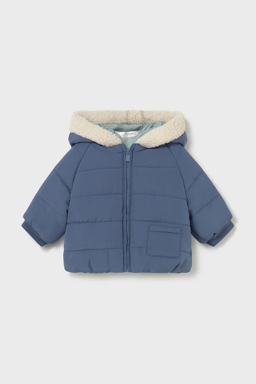 Mayoral Newborn geacă bebe culoarea bleumarin, 2410